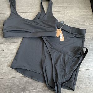 Skims Swim Set. Each item was bought separately for a total of $150